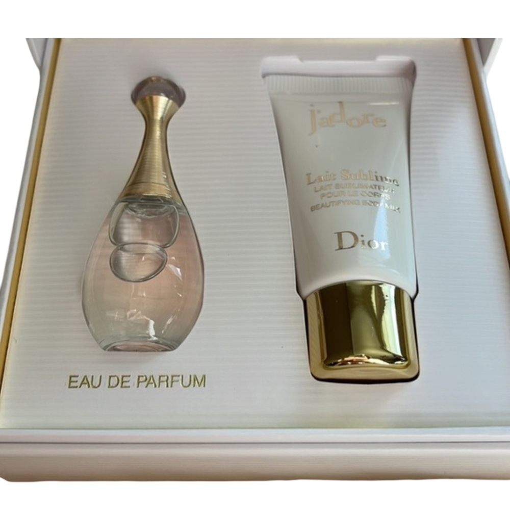 Dior J'adore Eau de Parfum And Lotion Boxed Travel Set - Brand New